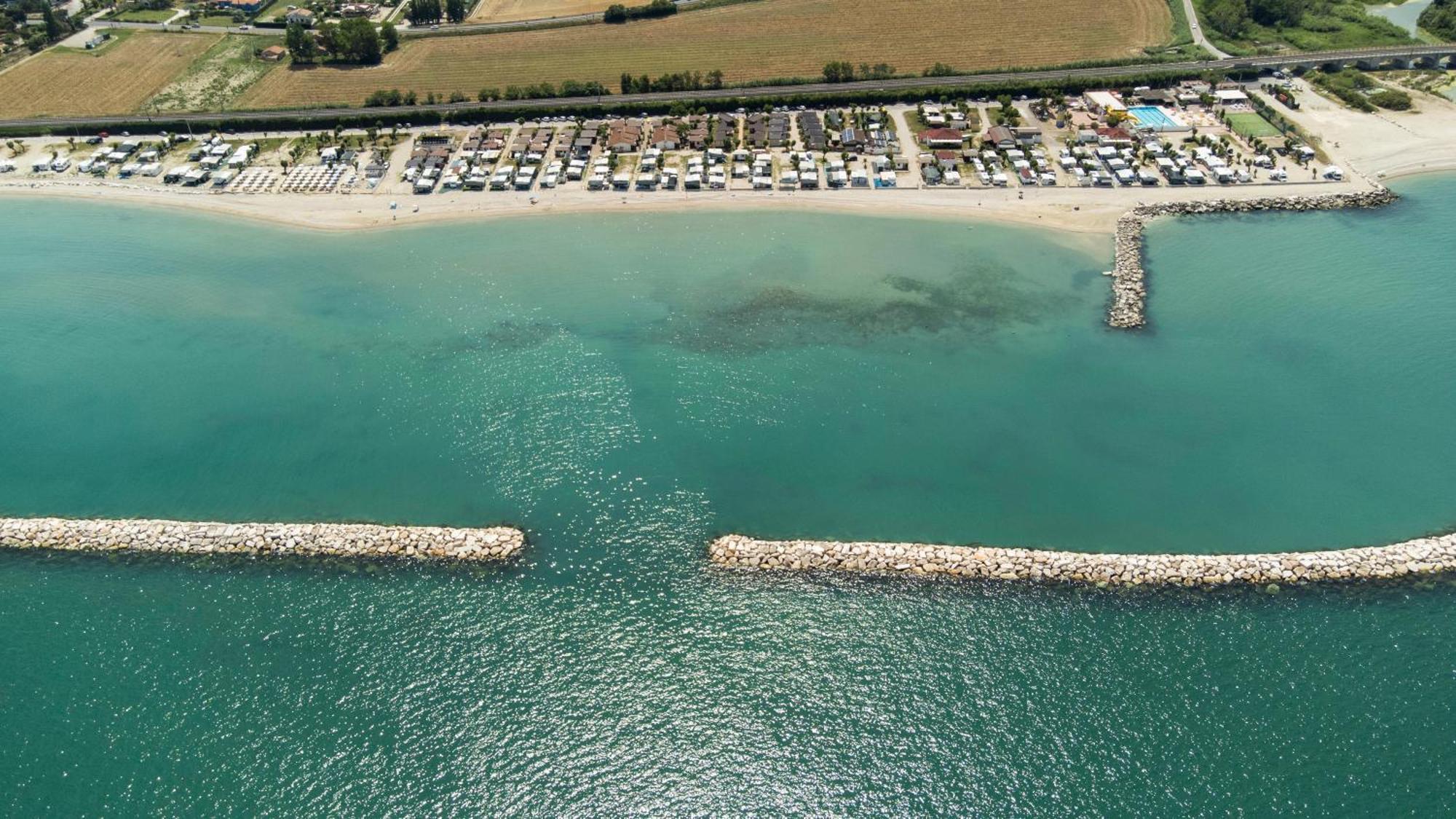 Camping Fano Exterior foto