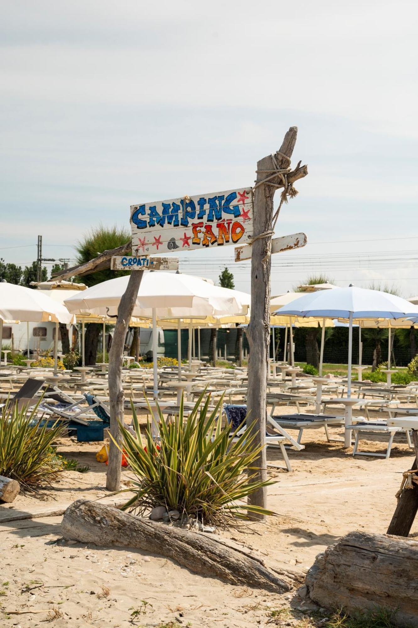 Camping Fano Exterior foto